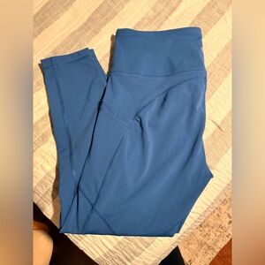 90 Degree By Reflex Vibrant Blue Leggings